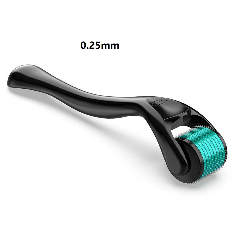 Derma Roller 540 Agujas — Microagujas para Rostro, Barba y Cuerpo