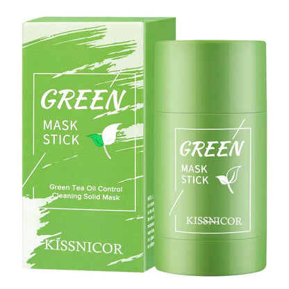 Mascarilla Limpiadora de Té Verde en Stick — Poros, Puntos Negros y Luminosidad 40g