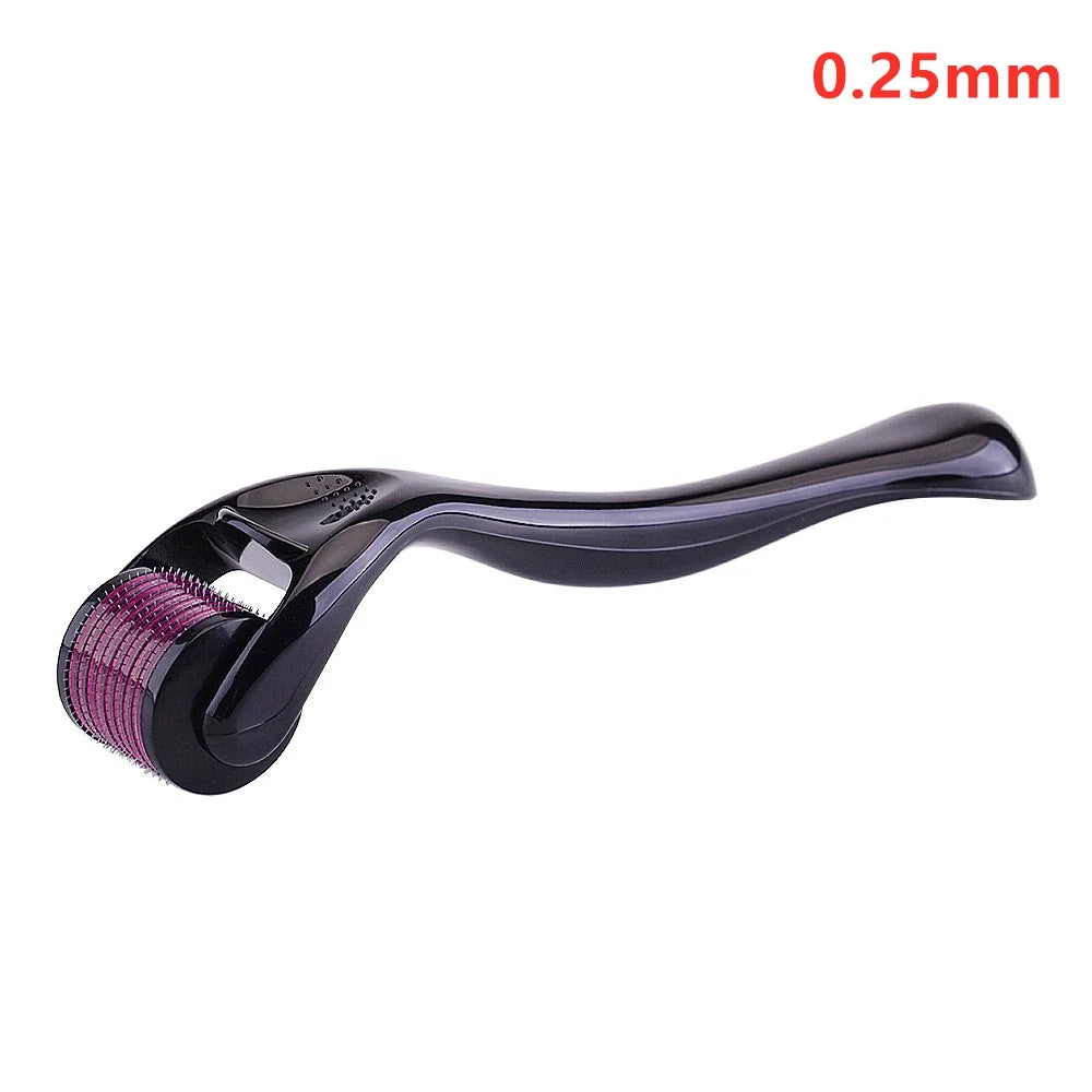 Derma Roller 540 Agujas — Microagujas para Rostro, Barba y Cuerpo