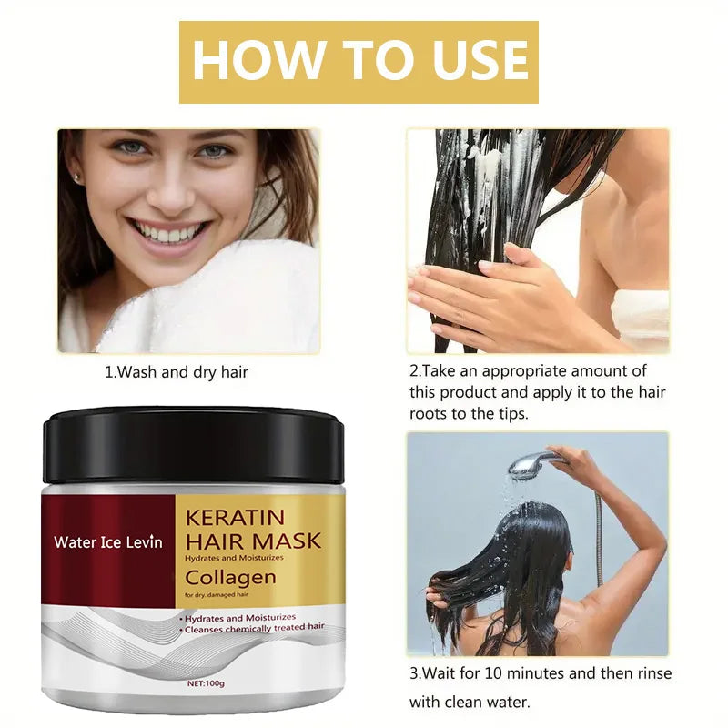 Mascarilla de Queratina y Colágeno